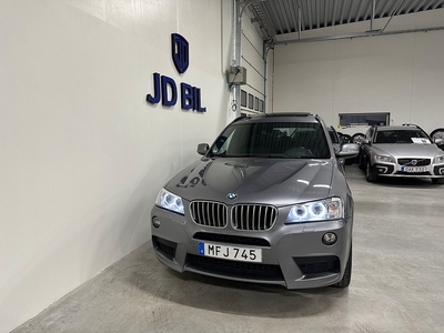 BMW X3 M Sport xDrive35d Panorama Drag Navi H/F 313hk