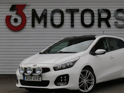 Kia Cee´d1.6 CRDi GT-LINE Navi Panorama Drag Kamera SÅLD 2016, Halvkombi