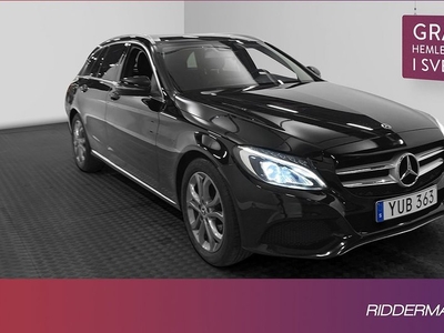 Mercedes C220Benz C 220 T d Välservad H-Skinn Drag P-sensor 2018, Kombi