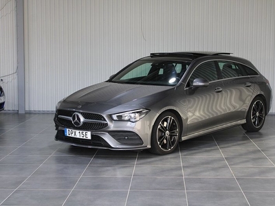 Mercedes CLA200Benz CLA 200d AMG Shooting Brake Panorama Belysning 2020, Kombi