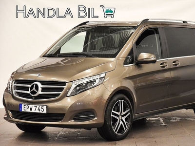 Mercedes V250Benz V 250d 4M Avantgarde 360° Burmester Navi Pano Skinn 2018, Minibuss