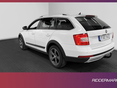 Skoda Octavia Scout 2.0 TDI 184hk 4x4 M-Värm Pano B-Kamera