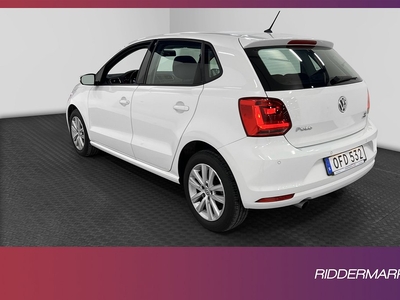 Volkswagen Polo 1.2 TSI 90hk 5-dörrar P-sensorer 0.4l/mil