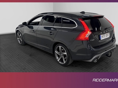 Volvo V60 D4 190hk R-Design VOC D-värm T-lucka Skinn 1 Ägare