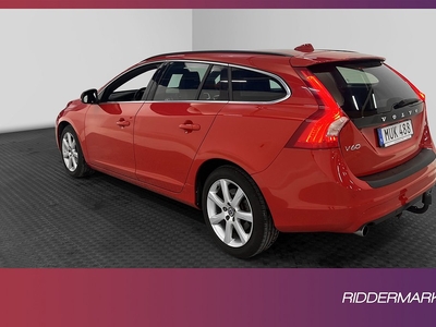 Volvo V60 T3 152hk Låg Skatt PDC 0.48l/mil Bluetooth Drag