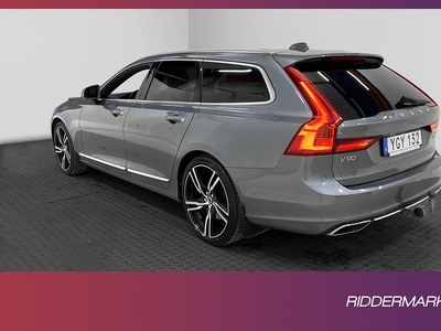 Volvo V90 D5 AWD Inscription D-värm VOC HUD 360 Pano B&W