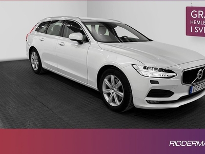 Volvo V90D3 Momentum Adv Edt Kamera Skinn Drag Blis 2017, Kombi