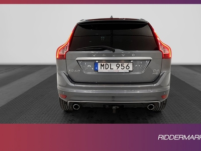 Volvo XC60 D4 AWD R-Design VOC D-värme Pano H/K B-kamera