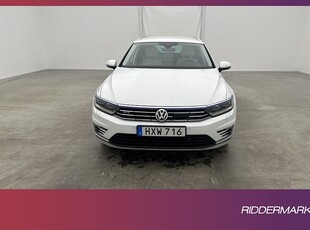 Volkswagen Passat GTE Executive Cockpit Kamera Skinn Drag