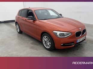 BMW 120 d xDrive 184hk Sport line HiFi Sensorer Dragkrok