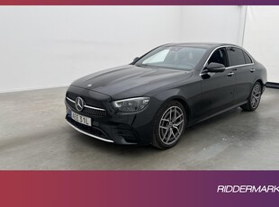 Mercedes-Benz E 220 d 4M AMG Plus P-Värm Pano Burm Wide 360°