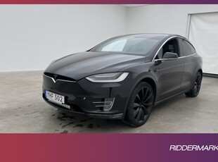 Tesla Model X 90D AWD FSD Luftfjädring Dragkrok Svensksåld