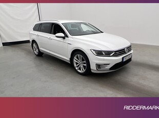 Volkswagen Passat GTE 218hk M&K-Värmare Kamera CarPlay Drag