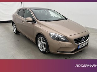 Volvo V40 D2 Summum Pano VOC Värmare Skinn Elstol Sensorer