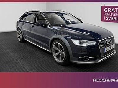 Audi A6 Quattro allroad 3.0 TDI Värm Skinn Pano Navi Drag