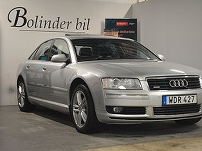 Audi A8 4.2 FSI V8 quattro KEYLESS TAKLUCKA 2 BRUKARE SVSÅLD