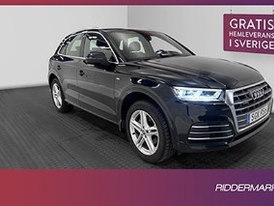 Audi Q5 2.0 TFSI Q 252hk S-Line Alpin pkt Värmare Drag MOMS