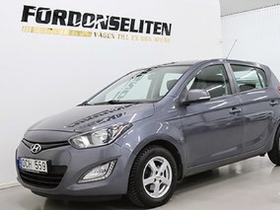 Hyundai i20 1.2 Aux Sv-såld Välservad 5-dörrar 86hk