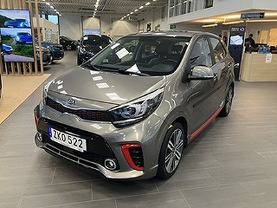 Kia Picanto 1.0 T-GDI GT-Line 100hk, B-kamera Carplay Dragkrok