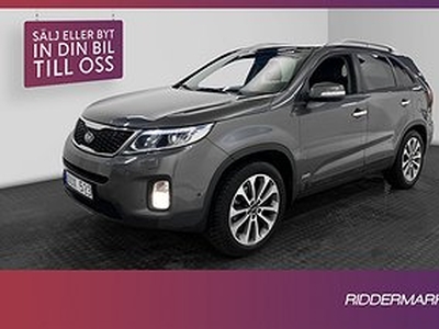 Kia Sorento CRDi 4WD Business 7-sits Pano Kamera Navi Drag