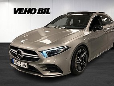 Mercedes-Benz AMG A 35 4M AMG / PANO / PREM PLUS / DISCTRONIC Ränta 4,95%