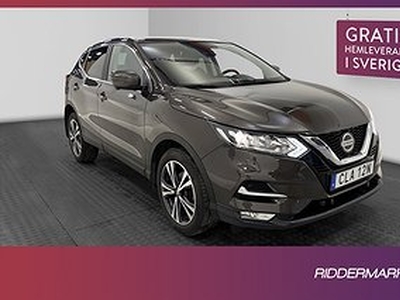 Nissan Qashqai 1.3 DIG-T 160hk Kupévärm Kamera Navi Sensorer