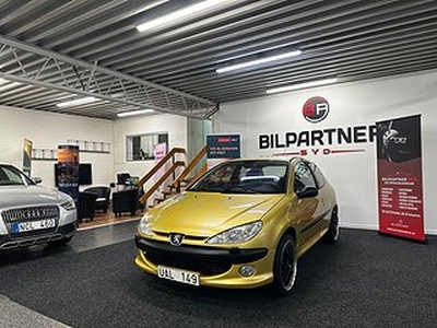 Peugeot 206 3-dörrar 2.0 GTi | NY BESIKTAD | NY SERVAD |S+V