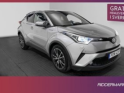 Toyota C-HR Hybrid 122hk Executive Kamera Navi Drag Välserv