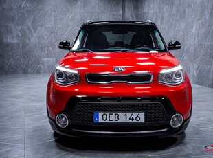 Kia Soul 1.6 CRDi 136hk GLS Rattvärme Automat Tonade rutor