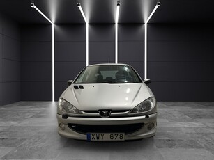 Peugeot 206 5-dörrar 1.6 XS/NY KAMREM/NY BESIKTIGAD/NYSERVAD