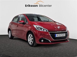 Peugeot 208 5-dörrar 1.2 VTi ETG5 82hk Euro 6