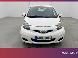 Toyota Aygo 1.0 VVT-i 68hk Två-Bruk 0,39l/mil Låg-Årsskatt