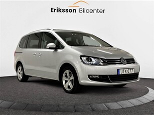 Volkswagen Sharan 7-sätes 2.0 TDI Panorama/B-kam/D-vär/Drag