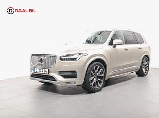 Volvo XC90 D5 AWD 224HK INSCRIPTION PANO B&W® DRAG 360° LUFT