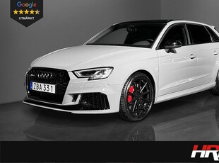 Audi RS3Quattro Sportback 2.5 TFSI B&O 2018, Halvkombi