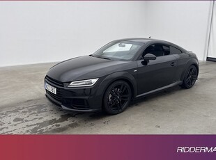 Audi TTCoupé 1.8 S-Line Cockpit M K-Värm Svart-Optik 2016, Sportkupé