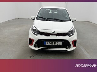 Kia Picanto 1.0 T-GDI 100hk GT-Line Kamera Skinn Rattvärme