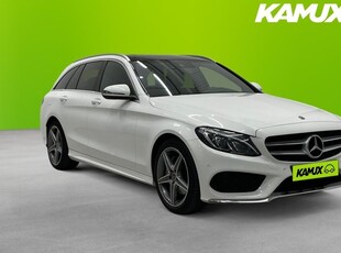 Mercedes C220Benz C 220 T d 4M AMG Pano Drag Kamera Skinn 2018, Kombi