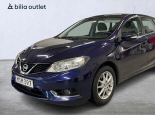 Nissan Pulsar1.2 DIG-T XTRONIC-CVT Låg Skatt Fullservad 2015, Halvkombi