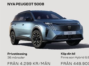 Peugeot 5008Hybrid Automat. 7-Sits 2024, SUV