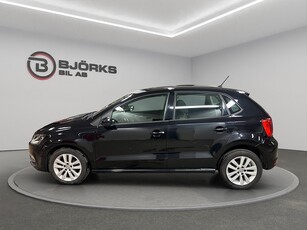 Volkswagen Polo 5-dörrar 1.2 TSI BMT Base Låga Mil 90hk