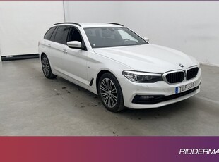 BMW 520d xDrive Sport Line HiFi Kamera Navi Skinn Drag 2018, Kombi