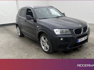 BMW X3xDrive20d M Sport Pano HiFi Navi P-sensorer 2012, SUV