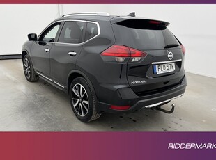 Nissan X-Trail 1.3 160hk Tekna Pano B-Kam Skinn Drag 7 Sits