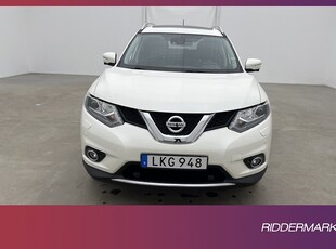 Nissan X-Trail 1.6 130hk Tekna 7-Sits Pano 360° Navi Skinn