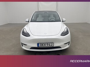 Tesla Model Y Long Range AWD Ljus interiör Autopilot Sv.Såld