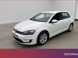 Volkswagen e-GolfNavi Sensorer CarPlay Adaptiv-Fart 2017, Halvkombi