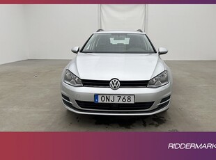 Volkswagen Golf Sportscombi Multifuel 125hk Kamera Dragkrok