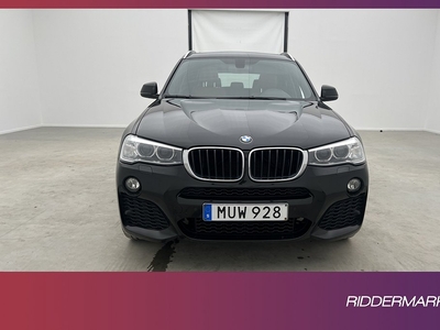 BMW X3 xDrive20d M Sport Pano H/K Fjärr-värm Navi Kamera