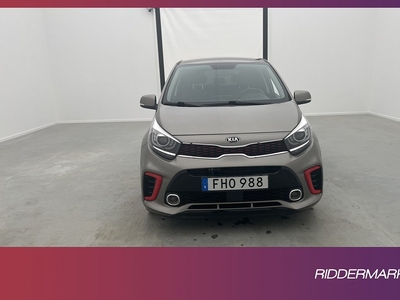 Kia Picanto 1.0 T-GDI 100hk GT-Line Kamera Skinn Rattvärme